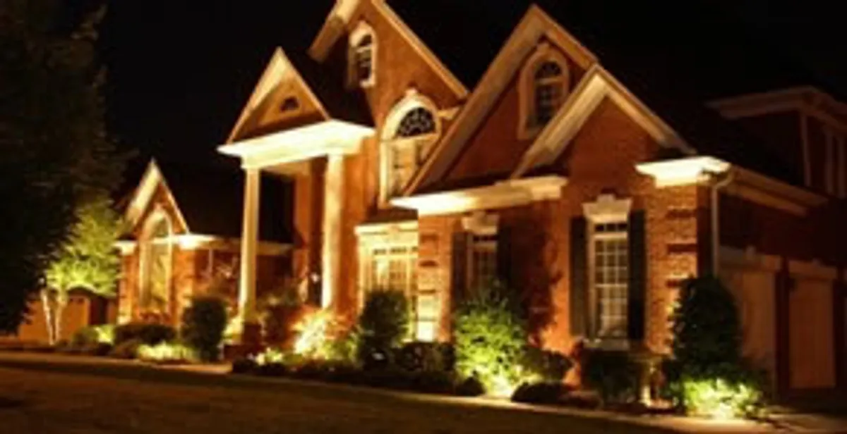 landscape lighting installation services enhancing residential exterior lighting in Cincinnati, OH